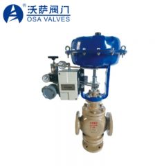 沃萨OSAZJH(Ｑ／Ｘ)气动三通薄膜调节阀