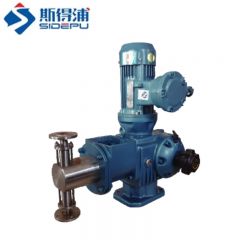SIDEPU斯得浦HZ-B柱塞式计量泵 耐酸碱 耐腐蚀不锈钢液压隔膜加药泵