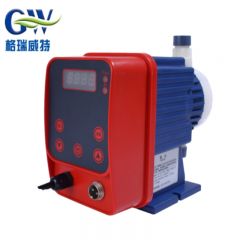 防腐电磁隔膜计量泵PVDF泵头PTFE管路Modbus-RS485/4-20MA计量泵
