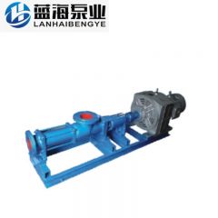 G型齿轮箱减速螺杆泵